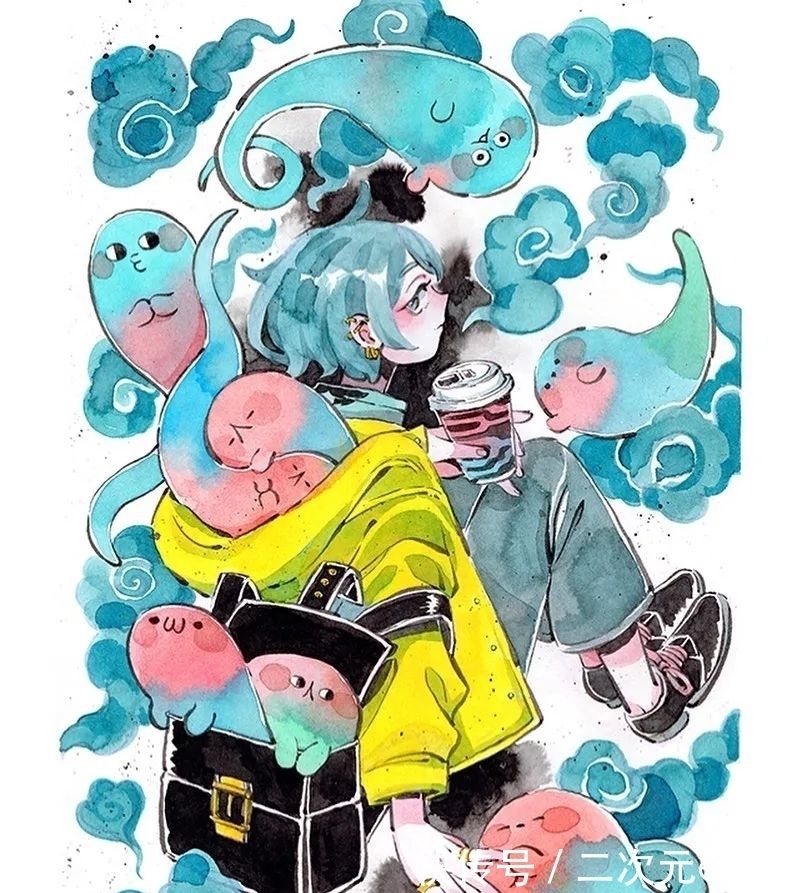 bitamin!每日插画 8年,从画渣到大神,不努力你永远不知道自己有多优秀