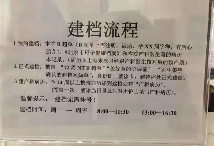 雨萱|叮！一份怀孕建档攻略“拍了拍”你，孕妈请注意查收，别白跑一趟