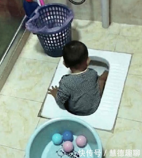宝宝|妈在做饭2岁宝宝不见了,找到时却无从下手,网友:洗洗凑合要