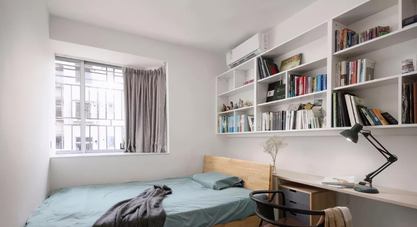 布局|9㎡的小卧室,通过改造秒变15㎡,全靠合理的布局来实现