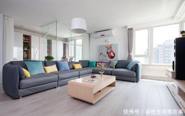 实拍|112平米的留白设计 会不会太单调?来个实拍看看!