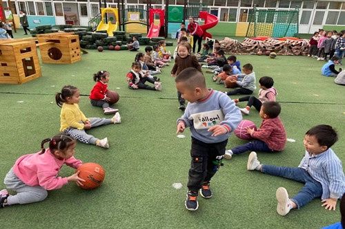 幼儿园|我锻炼 我健康 我快乐——周村区市南路小学附设幼儿园开展户外游戏活动