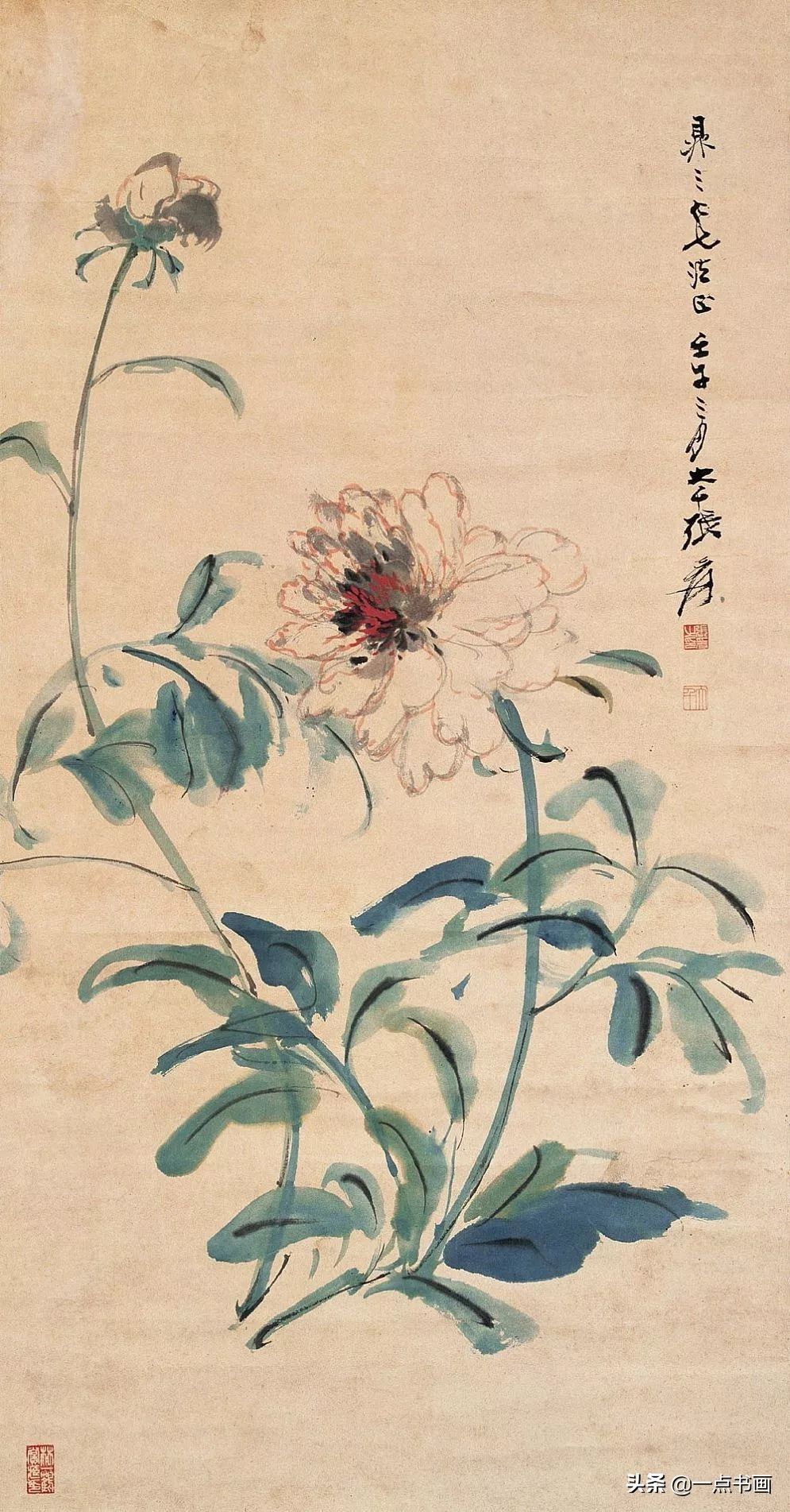 工笔&张大千 花鸟画100幅高清欣赏