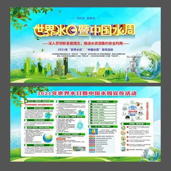 2021年“世界水日”“中国水周”节约用水宣传