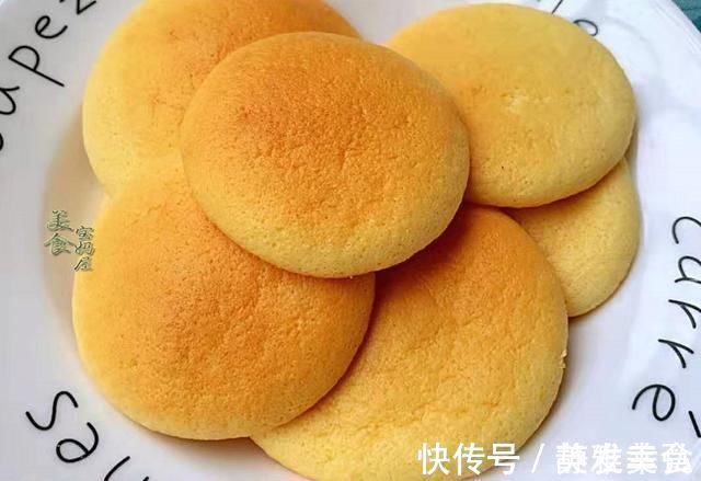 电饭煲|不用模具,电饭煲平底锅烤箱都可以做的早餐蛋糕,一口一个吃得香