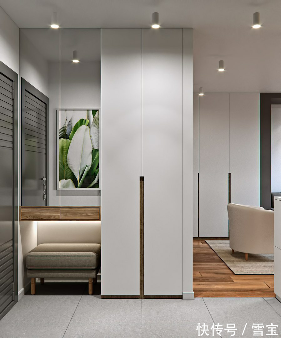 鞋柜|定制衣柜十大品牌:入户鞋柜+衣帽柜,多出一个衣帽间!