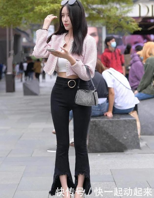 喇叭裤|身为「腿粗」的救星,喇叭裤不能忽略,让你更接近「筷子腿」