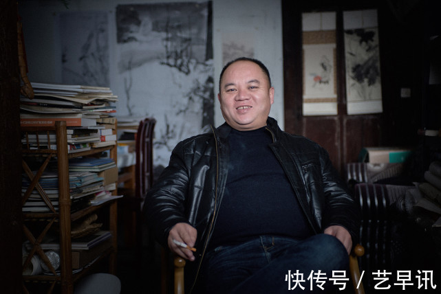 中国画#张敏:时光不负追梦人—读·丑百川的画