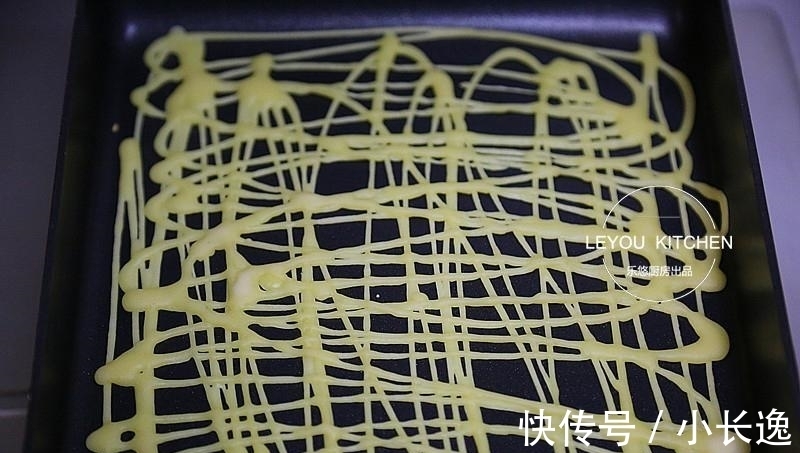 裱花袋|一碗面, 两个蛋, 轻松做出不一样的鸡蛋饼, 小朋友超喜欢