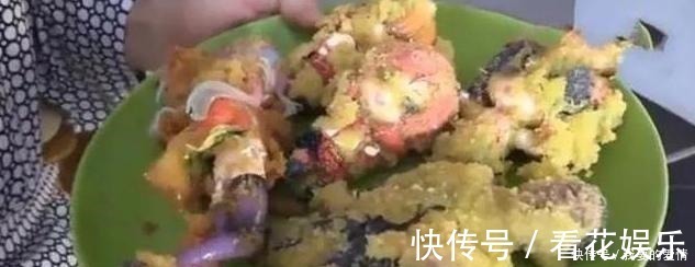 g11区的网友脑洞奇葩,手办炸成“天妇罗”,看着都心疼!