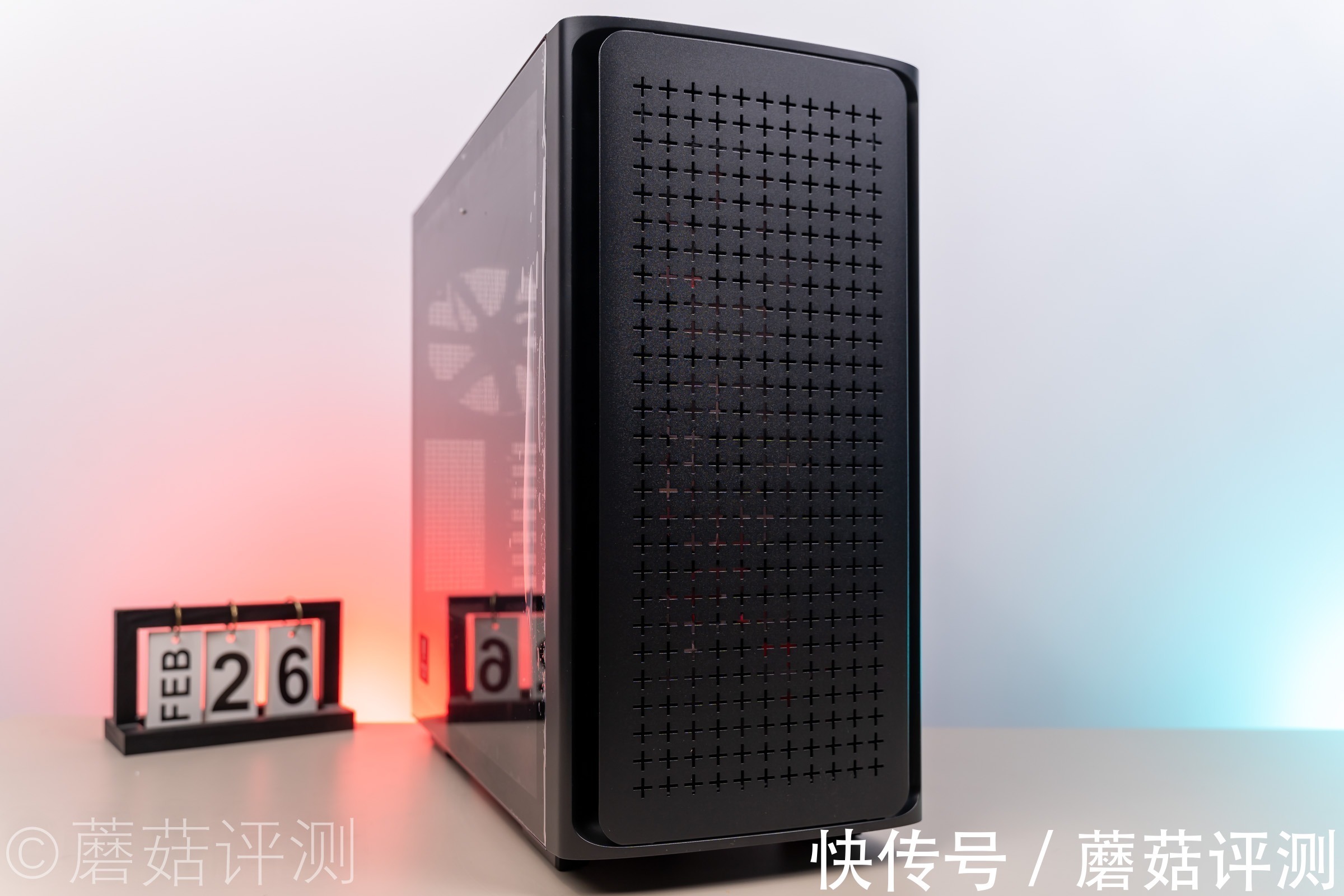 显卡|散热优秀,外观、设计精致、九州风神CK560幻境Pro中塔机箱 评测