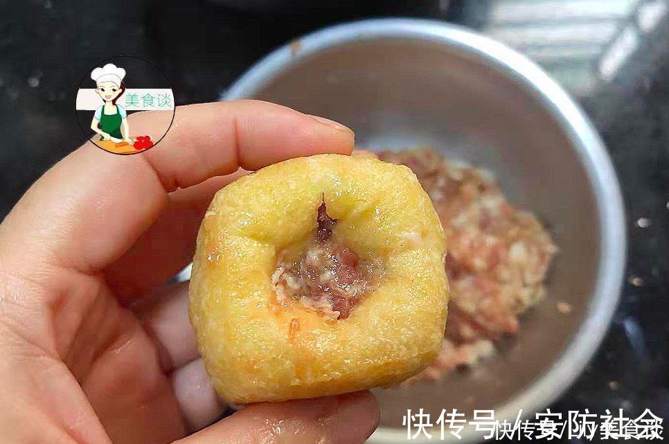 酿豆腐|天冷了,豆腐和它是绝配,5分钟上桌,太鲜美了,简单营养又暖身