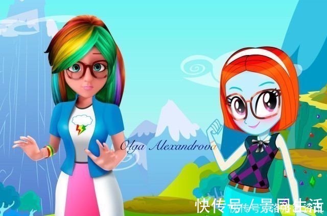 s当“小马宝莉”遇到“瓢虫少女”合体变身成为一个人时!