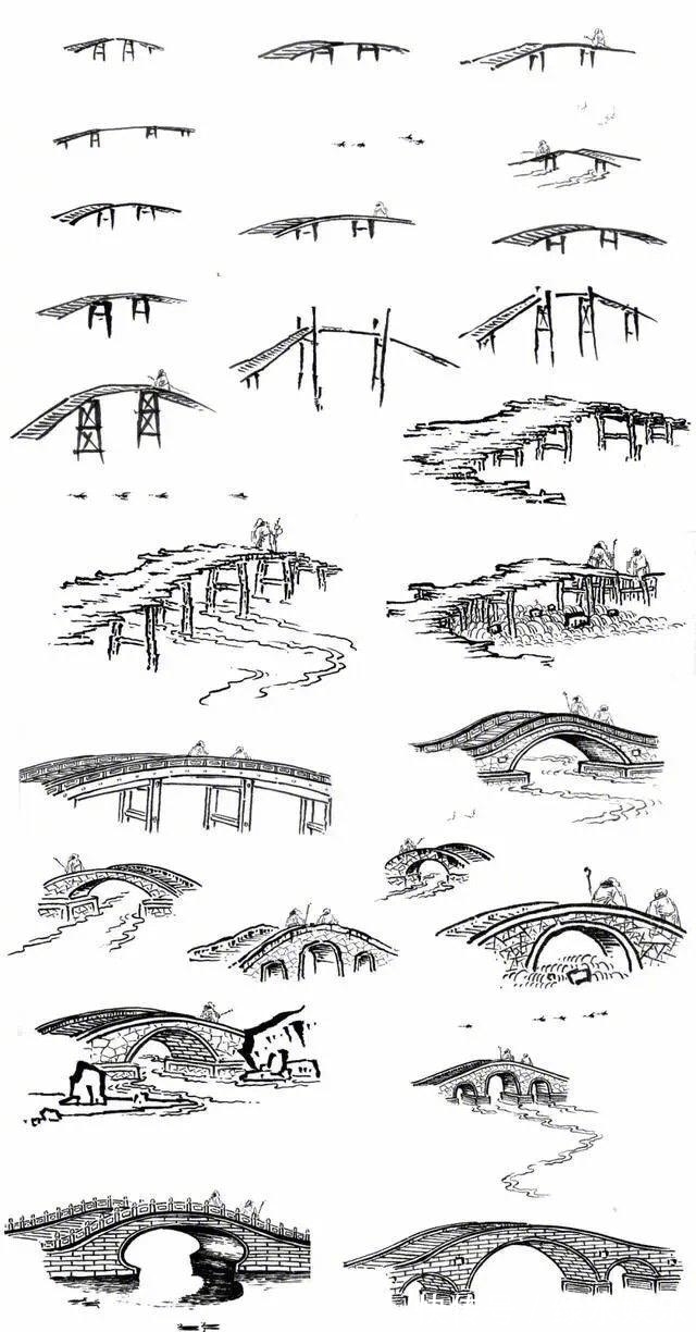 画作|传统点景很难画，就算是老师也经常画错，国画初学者一定要注意