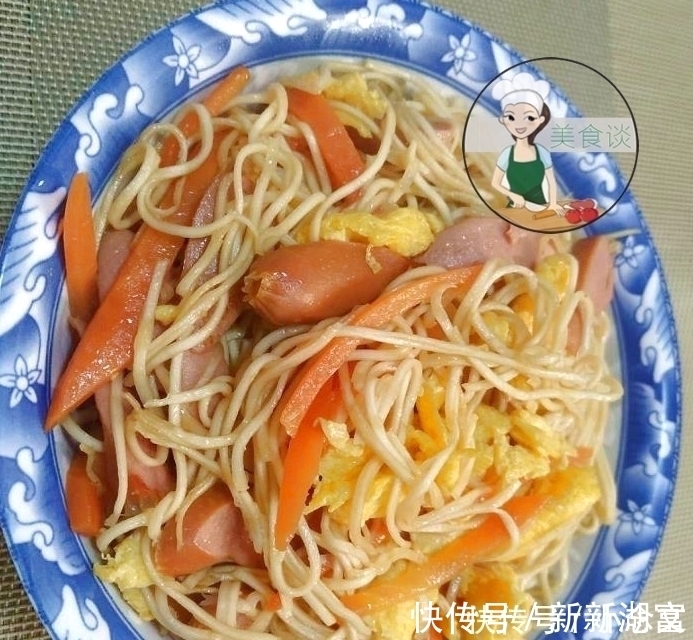 汤面|炒面时别急着下油锅,多做这一步骤,面条不粘锅,更香更有味道