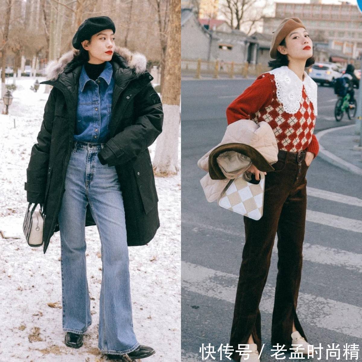 背带裤 今年火了“复古风”穿法,时髦摩登还很高级