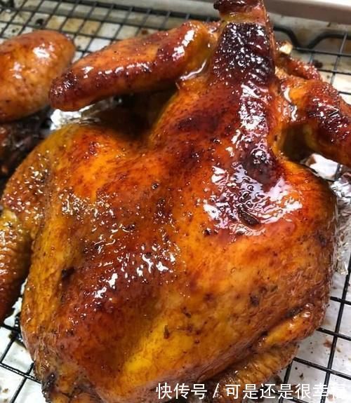 透骨香烤鸡外酥里嫩，7种香料配比是关键，快来看看吧