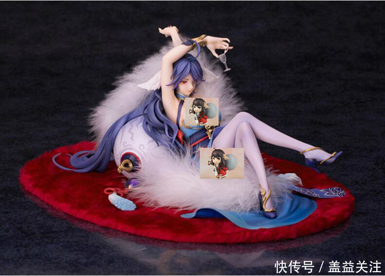 涂山雅雅|涂山雅雅喝酒手办，没有酒壶被差评，没想到一只酒杯值一千