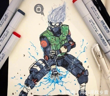 蛤蟆忠|当忍者们变成机械风之后，卡卡西霸气依旧，佐助变丑