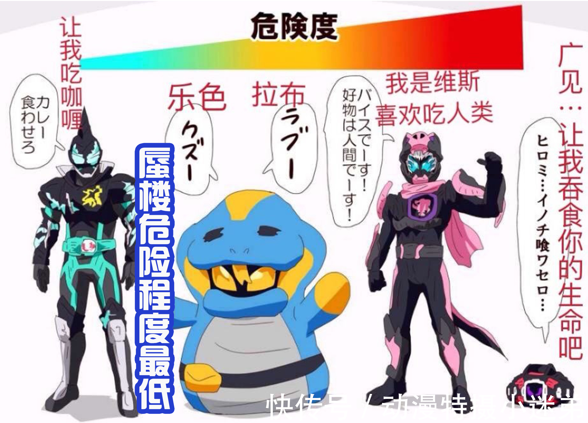 假面骑士revice|《假面骑士Revice》登场4位恶魔,蜃楼危险最低,爱吃咖喱