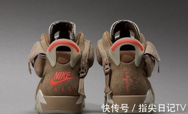 travis 登场信息有了!TS x AJ6最新实物释出!又多一个兜!