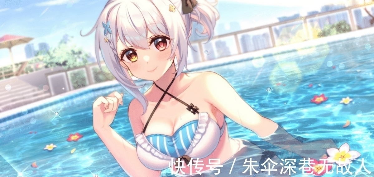 美少女|国内最神秘二次元美少女画师?平时画美少女,都是参考自己的身材