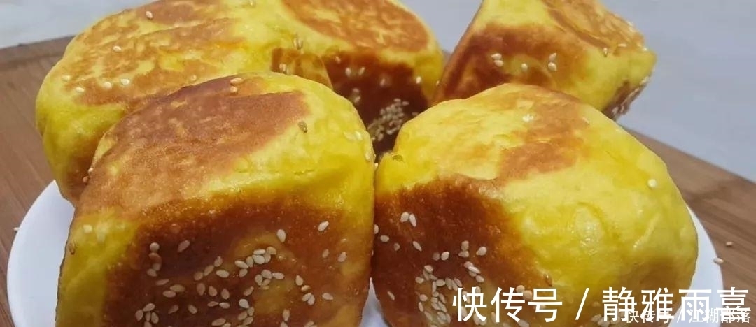 南瓜又出新吃法,不用油炸,比面包馒头做法简单,比南瓜饼还好吃