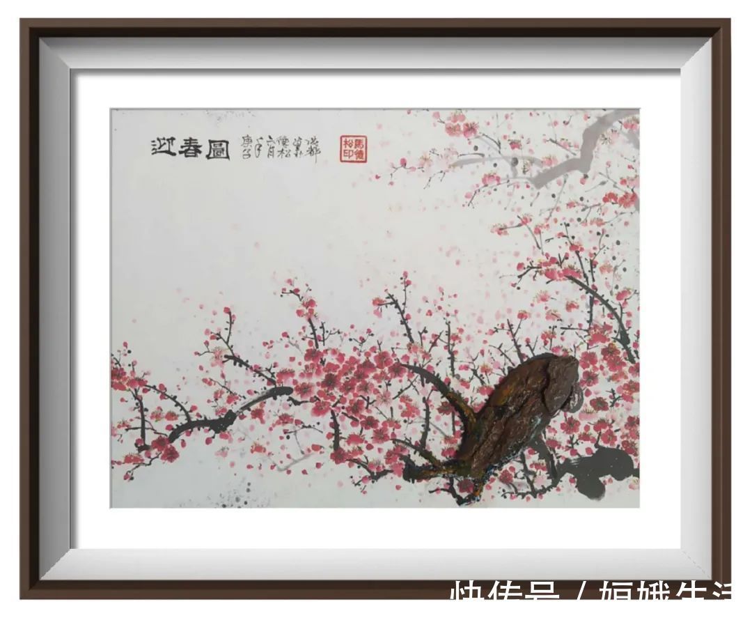 石墨画！翰墨飘香展风采——马德松奇石墨画作品欣赏