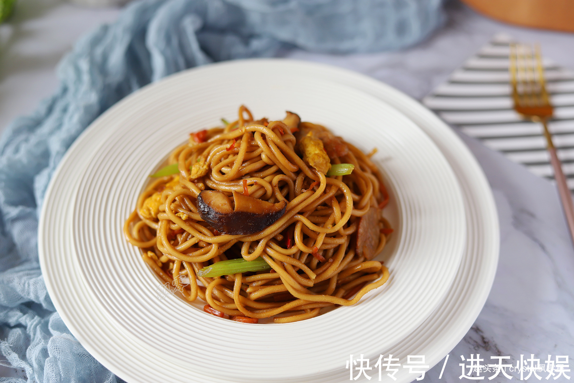 炒面的正确做法,根根分明,好吃不粘锅,连吃一星期都不腻