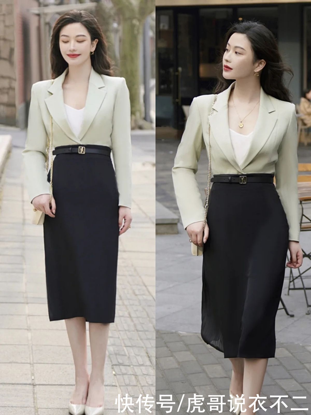 “人间富贵花”风格穿起来有多美？看她就知道，知性优雅又有气质