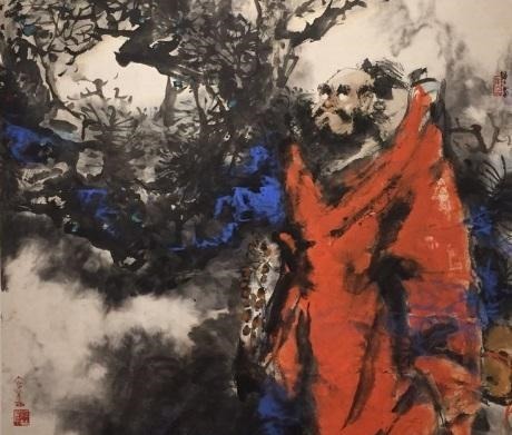 国画&徐锦江绘画又有进步,一幅画拍出700万,作品意境非常高