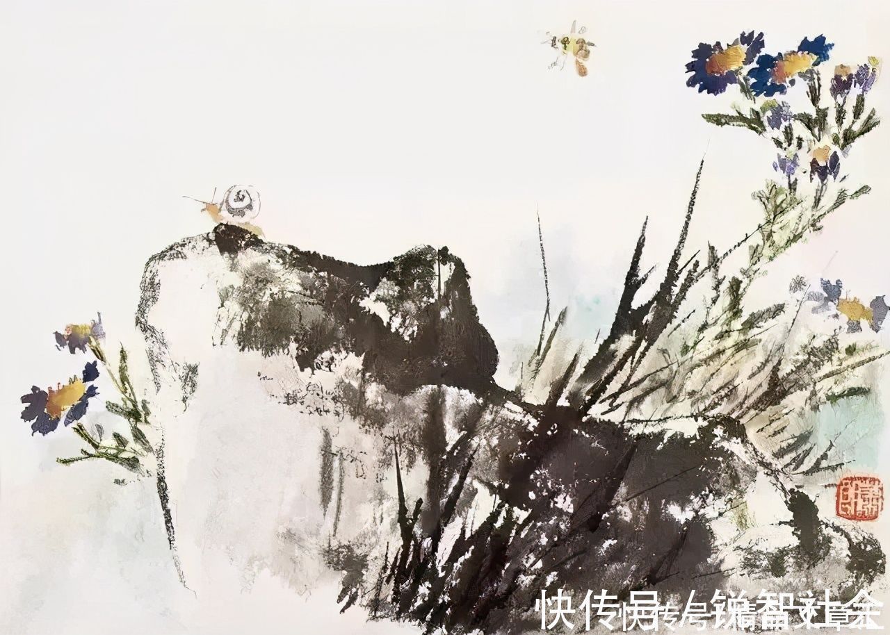 国画!学习国画写意花鸟画,你要知道这三个创作步骤
