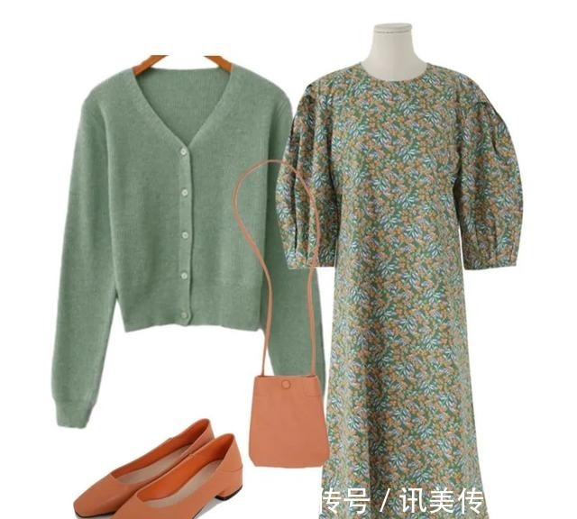 奶奶衫 今秋超美混搭CP,简直气质死了