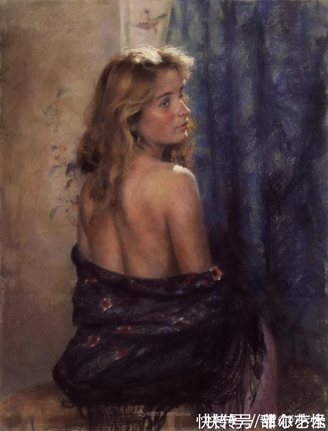 罗梅罗!婀娜多姿,美丽动人~西班牙画家维森特·罗梅罗·雷东多油画欣赏
