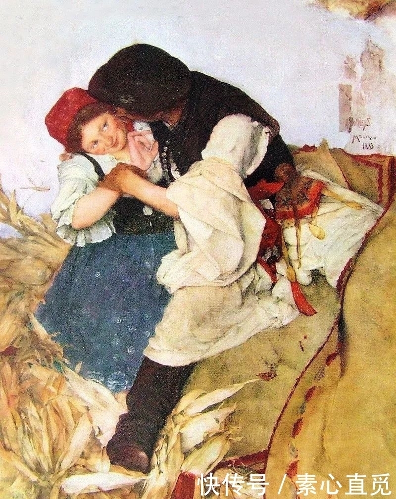 古斯塔夫|匈牙利油画家，西蒙·霍尔科西，油画作品欣赏