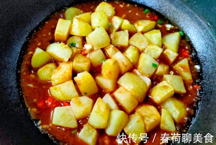 土豆控|比肉还好吃的酱烧土豆,香烂入味,好吃还下饭