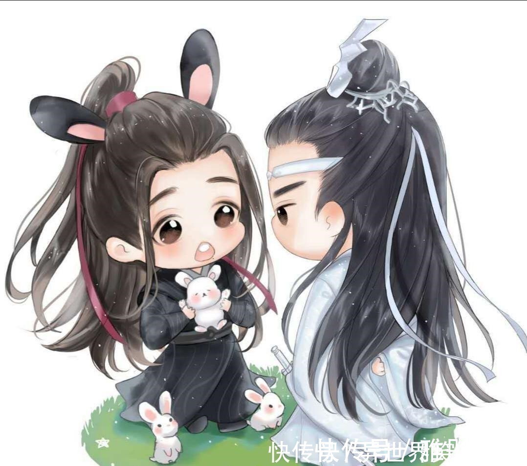 温晁&魔道祖师魏无羡和蓝忘机的三观超级合拍,言行举止都神同步!