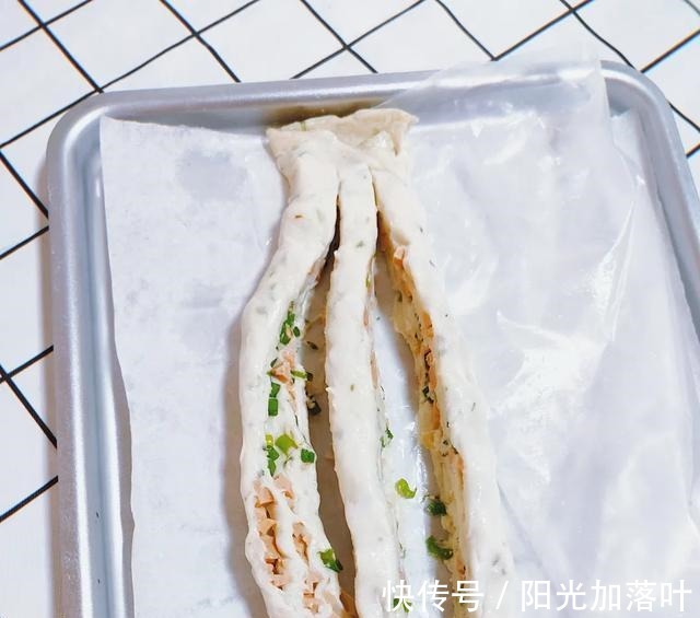 火腿|懒人最爱！手抓饼换个做法，有颜又好味！