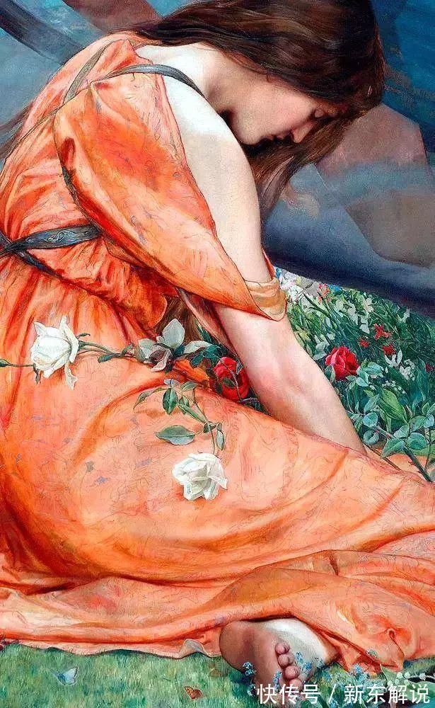 油画$西方艺术大师们的油画作品细节,望尘莫及!