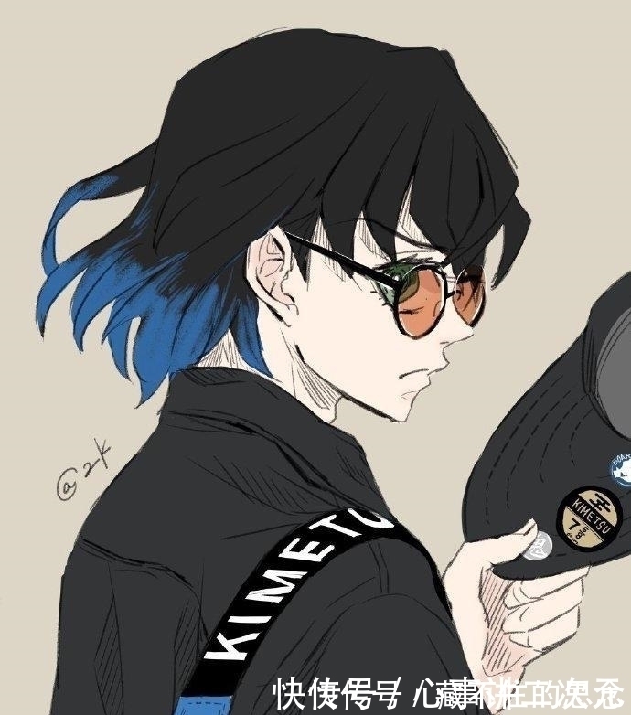 善逸|鬼灭之刃:多变的眼镜属性,善逸邪魅一笑,无惨荣获最帅侧脸