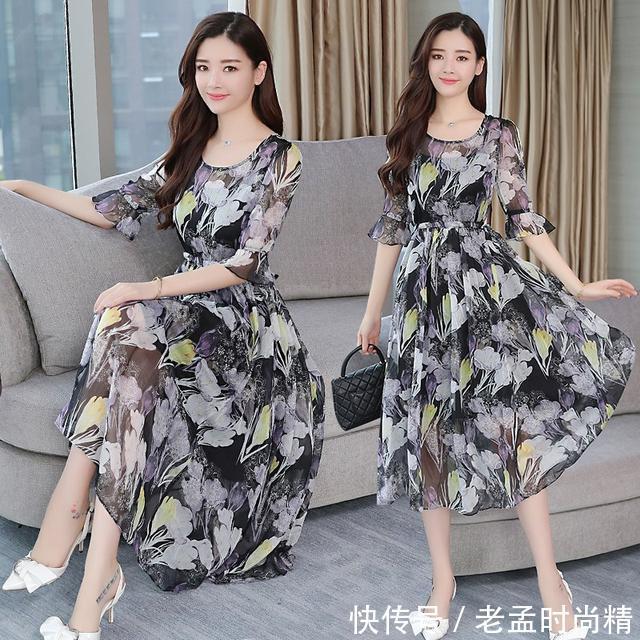 适合30到40岁女士穿的连衣裙，显高显瘦又减龄，很有优雅的气质！