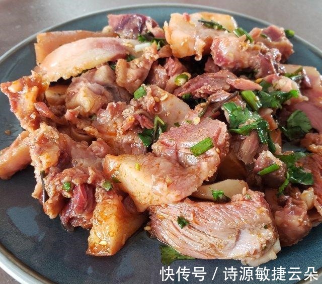 凉拌猪头肉,开胃爽口下饭菜!