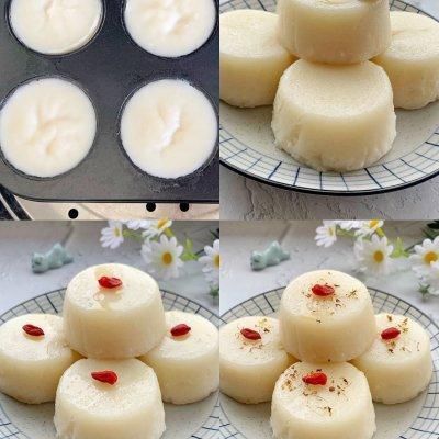 想吃|方便简单家常菜牛奶米糕,让你吃了还想吃