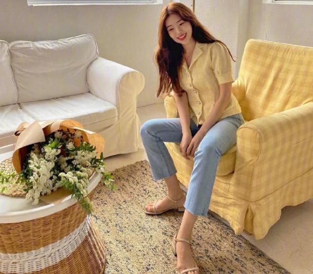 清新甜美的韩系穿搭范本,自带电视剧女主光环,赶紧get起来