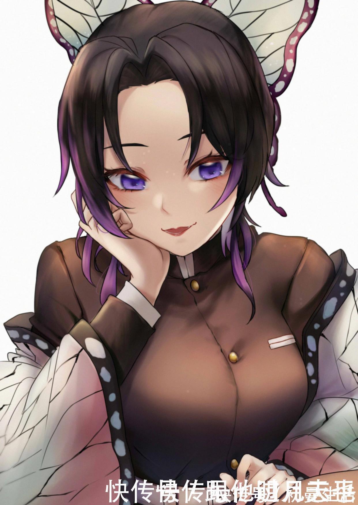 圣诞节|这些《鬼灭之刃》的同人画师,为什么画出的蝴蝶忍都很像本子呢?