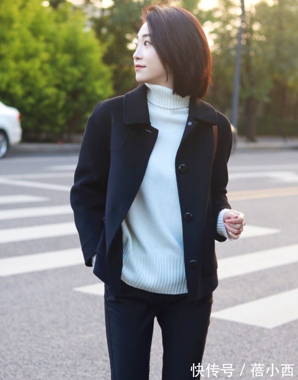 半身裙 简约、精致、优雅、高级,这就是“毛呢外套”穿搭的范,值得参考