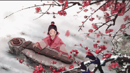 冰雪$冰雪林中著此身,不同桃李混芳尘——梅花风骨,一枝独开天下春