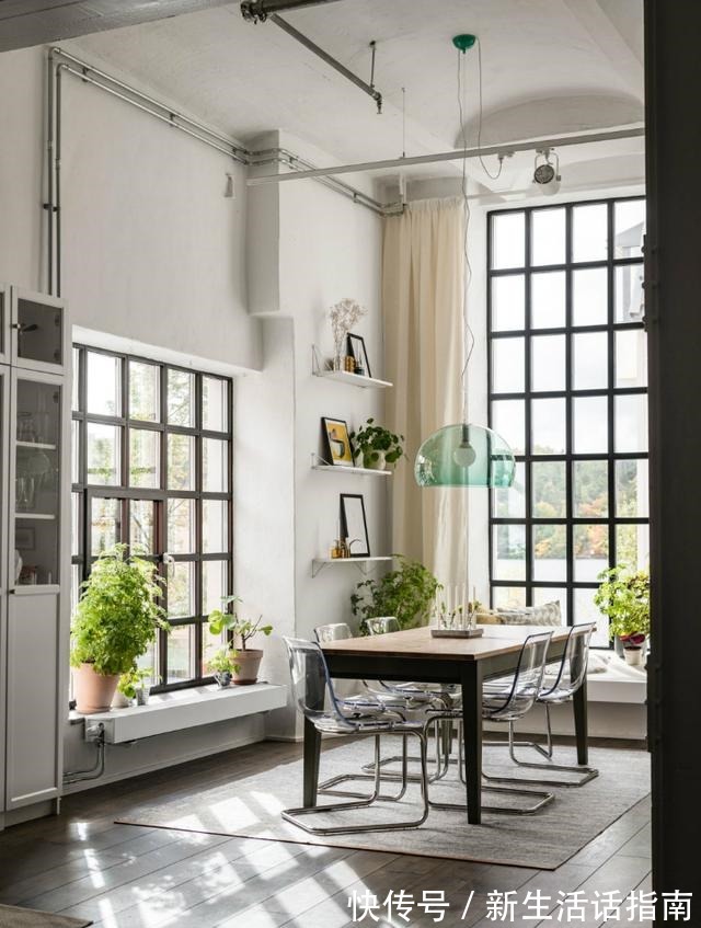 风格|旧工业魅力与现代斯堪的纳维亚风格相遇!