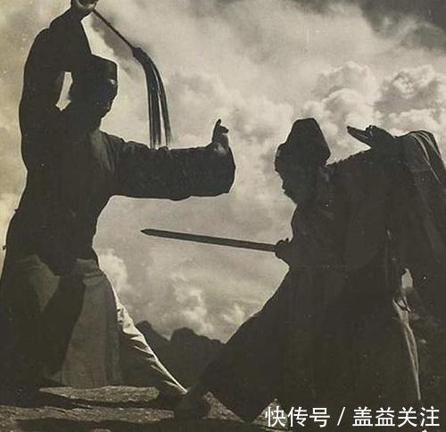 图九|老照片一百多年前的中国道士,个个仙风道骨,图九是华山比武