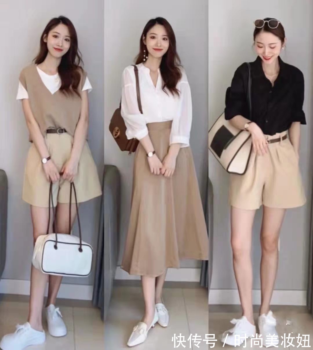 女人|秋季最高级还是“大地色系”,21套早秋搭配,适合30、40岁女人